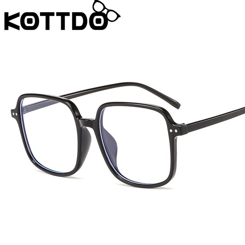 KOTTDO Ochelari de vedere Vintage Patrati Femei Clasici Anti-albastru Ochelari de lectură Ramă Bărbați