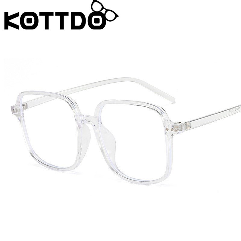 KOTTDO Ochelari de vedere Vintage Patrati Femei Clasici Anti-albastru Ochelari de lectură Ramă Bărbați