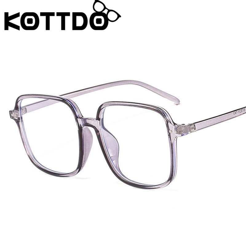 KOTTDO Ochelari de vedere Vintage Patrati Femei Clasici Anti-albastru Ochelari de lectură Ramă Bărbați