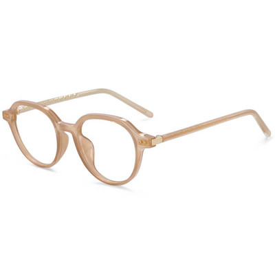 54012 Nit Retro Plastic Titan Anti Lumină Albastră Ochelari Optici Rame Bărbați Femei TR90 Ochelari de vedere de modă pentru computer