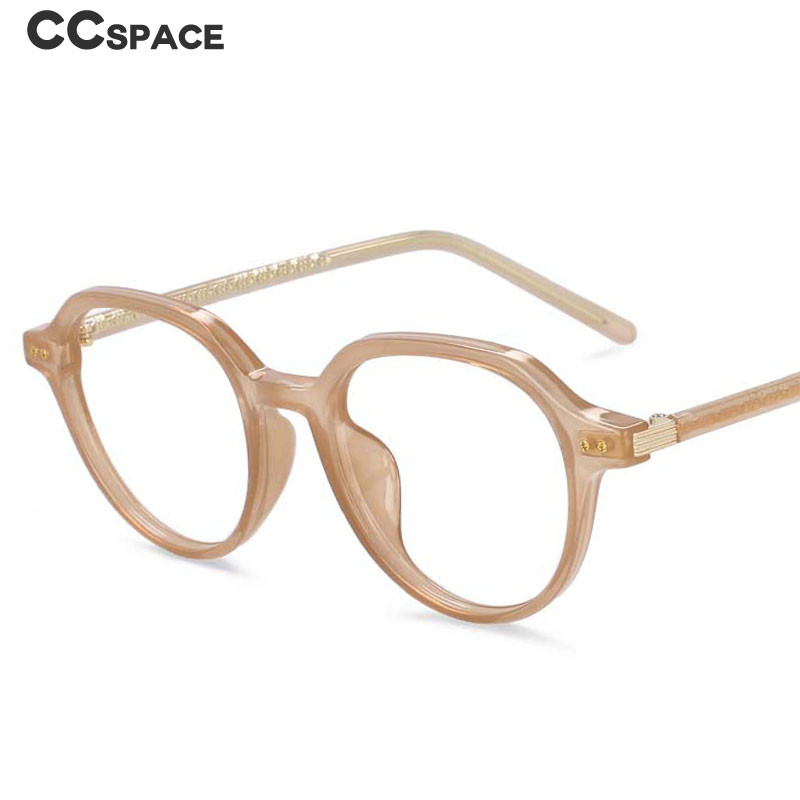 54012 Nit Retro Plastic Titan Anti Lumină Albastră Ochelari Optici Rame Bărbați Femei TR90 Ochelari de vedere de modă pentru computer