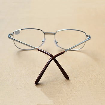 Zilead очила за четене с метална рамка с рецепта оптични очила за пресбиопия далекогледство очила диоптър +1 до +4 за мъже и жени