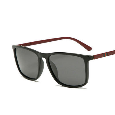 Polarizirane sunčane naočale za muškarce Žene Naočale velikog kvadratnog okvira Muške vožnje Ribolov Klasične sunčane naočale UV400 protiv opeklina