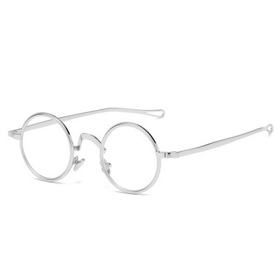 iboode Classic Metal Round Vintage Glasses Frame Men Optical Anti-blue Light Eyewear Мъжки Женски Ретро Clear Len Eyewear 2021