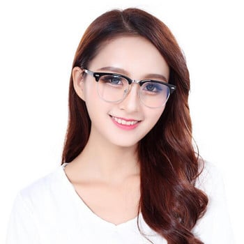 Μεταλλικά γυαλιά ανάγνωσης μισού σκελετού Πρεσβυωπικά αρσενικά γυναικεία γυαλιά μακρινής όρασης με αντοχή +0,5 +0,75 +1,0 +1,25 έως +4,0