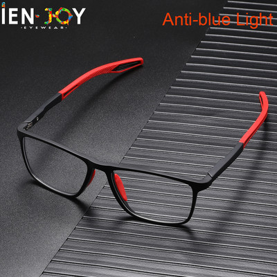 IENJOY Anti Blue Light Presbyopia TR90 Ultra Light Sports Didmeninė prekyba Vyrų pagyvenusių žmonių skaitymo akiniai Neslystantys Presbyopia Akiniai