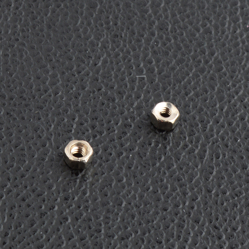 500 бр. Винт за очила Шестостенни гайки 1,2 мм 1,4 мм Капачка за гайка Части за ремонт на очила