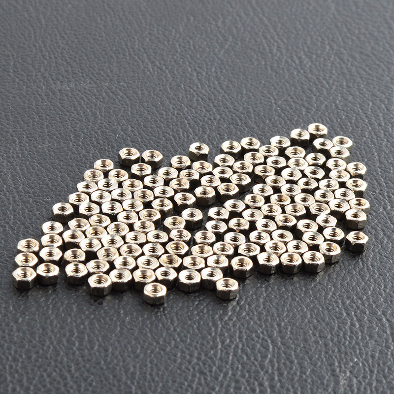 500 бр. Винт за очила Шестостенни гайки 1,2 мм 1,4 мм Капачка за гайка Части за ремонт на очила