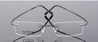 Rame de ochelari cu memorie Imwete, fără rame, cu memorie, titan, ochelari de vedere, ochelari, cu prescripție, rame optice, miopie