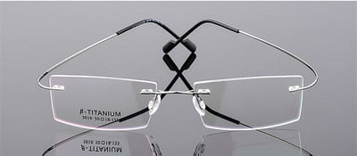 Rame de ochelari cu memorie Imwete, fără rame, cu memorie, titan, ochelari de vedere, ochelari, cu prescripție, rame optice, miopie