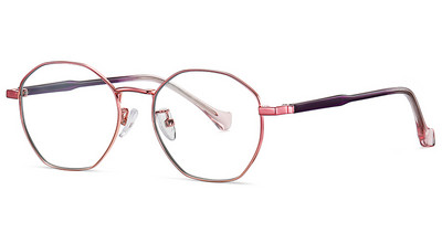 Swanwick πολύγωνο μεταλλικά γυαλιά αντι μπλε φωτός οπτικά ανδρικά μπλε μαύρα ροζ ρετρό λεπτά γυαλιά γυναικεία μόδα για unisex υπολογιστή