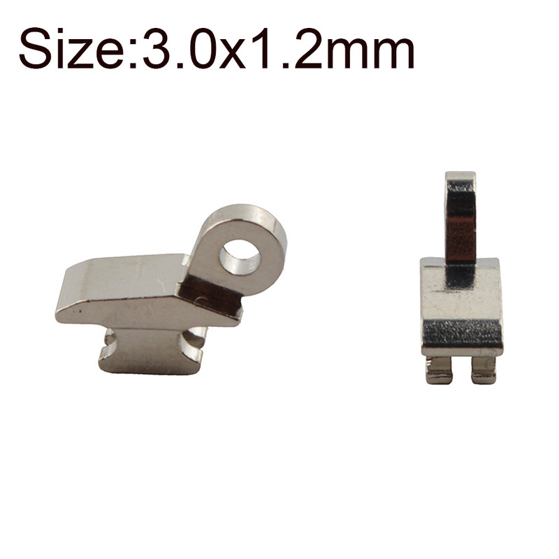 50tk 3x1,2mm 3,5x1,5mm 4x1,5mm ühe hingega plastikraami jaoks, purunenud esihinge asendusatsetaatklaasid, hinge remondiosa