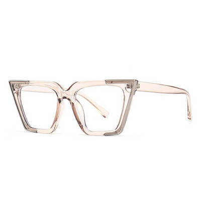 SO&EI Retro Cat Eye Clear Anti-Blu-Ray Naiste prilliraam Mood Vedruliigend Optiline Meeste Sinine Roheline Prilliraam
