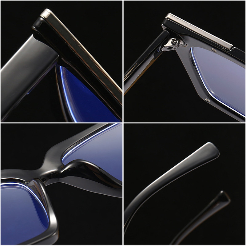 SO&EI Retro Cat Eye Clear Anti-Blu-Ray Naiste prilliraam Mood Vedruliigend Optiline Meeste Sinine Roheline Prilliraam