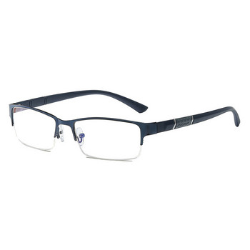 Бизнес завършени очила с половин рамка Модни очила за късогледство с диоптър 0 -1,0 -1,5 -2,0 -2,5 -3,0 -3,5 -4,0 до -6,0