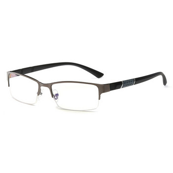 Half-frame Business Finished Myopia Glasses Fashion Μυωπία Γυαλιά Διόπτρας 0 -1,0 -1,5 -2,0 -2,5 -3,0 -3,5 -4,0 έως -6,0
