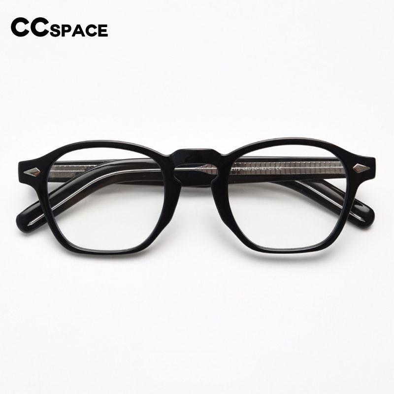 54998 Ramă de ochelari de vedere pătrată TR90 de moda, ramă de ochelari de prescripție optică anti-lumină albastră, pentru bărbați