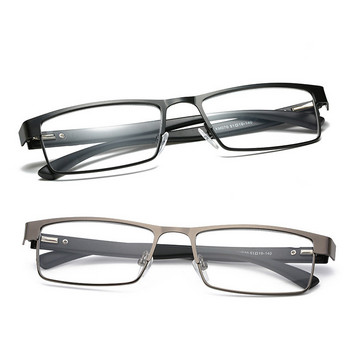 2022 Мъжки очила за четене от титаниева сплав, несферични, лещи с 12-слойно покритие, бизнес очила за далекогледство +1,0 до +4,0