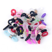 100 komada Kukica za uši Naočale Konop Držač kabela za sunčane naočale Držač trake Držač naočala Lanac Držač naočala Završeci Kraj petlje Konektor