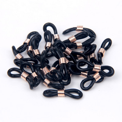 100 komada Kukica za uši Naočale Konop Držač kabela za sunčane naočale Držač trake Držač naočala Lanac Držač naočala Završeci Kraj petlje Konektor