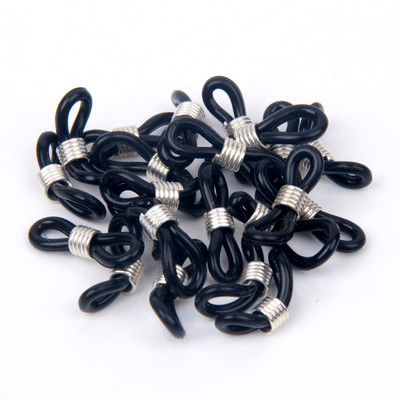 100 komada Kukica za uši Naočale Konop Držač kabela za sunčane naočale Držač trake Držač naočala Lanac Držač naočala Završeci Kraj petlje Konektor