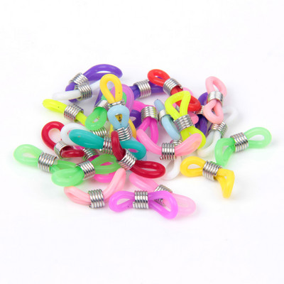 100 komada Kukica za uši Naočale Konop Držač kabela za sunčane naočale Držač trake Držač naočala Lanac Držač naočala Završeci Kraj petlje Konektor