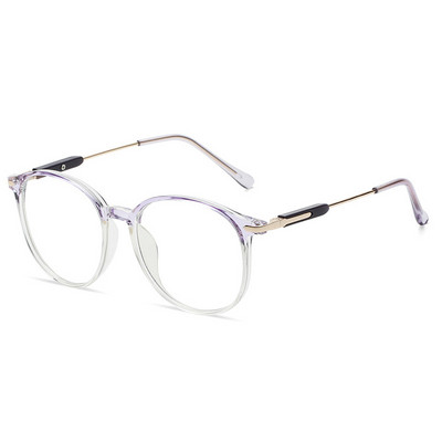 49774 Plastični titanski antiplavi retro okrugli okvir za naočale Muškarci Žene Optičke modne računalne naočale