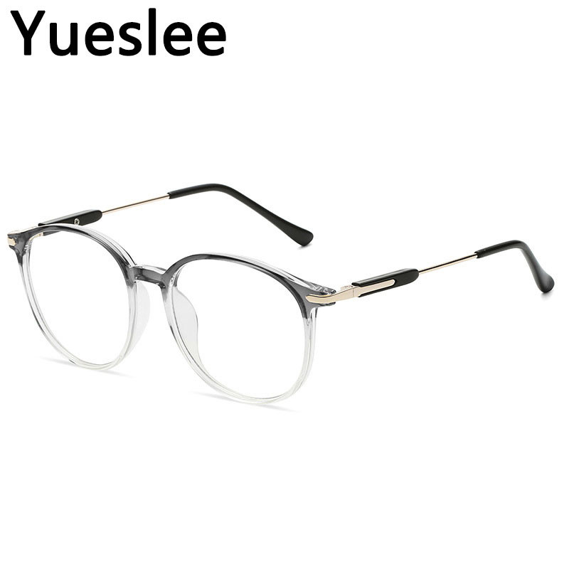 49774 Plastični titanski antiplavi retro okrugli okvir za naočale Muškarci Žene Optičke modne računalne naočale