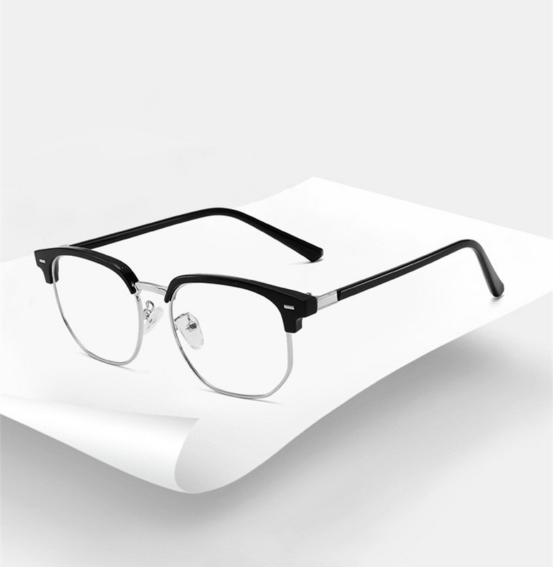 VWKTUUN naočale muške poluplave protiv svjetla naočale ženske četvrtaste naočale za muškarce velike naočale za čitanje ženske muške lunete