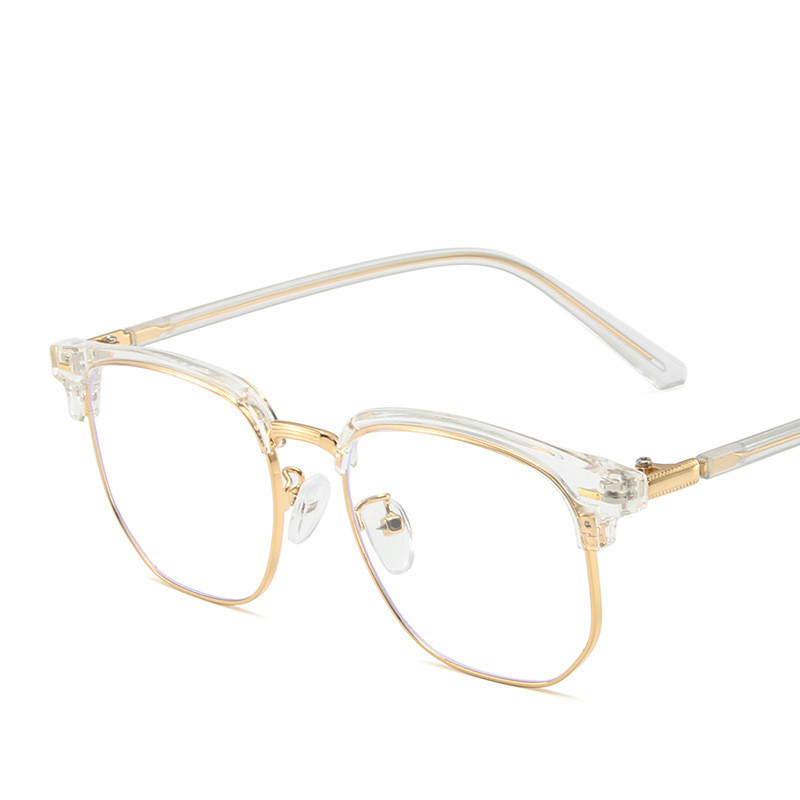 VWKTUUN naočale muške poluplave protiv svjetla naočale ženske četvrtaste naočale za muškarce velike naočale za čitanje ženske muške lunete