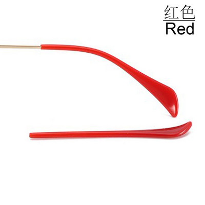 10 pari (20 kom) protukliznih plastičnih vrhova za naočale za metalne naočale s naočalama s vrhovima koji imitiraju acetatnu sljepoočnicu za naočale