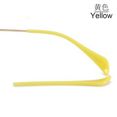 10 pari (20 kom) protukliznih plastičnih vrhova za naočale za metalne naočale s naočalama s vrhovima koji imitiraju acetatnu sljepoočnicu za naočale