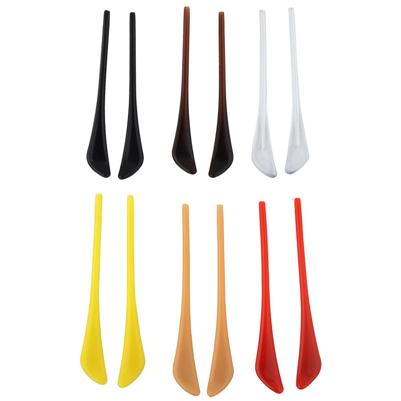 10 pari (20 kom) protukliznih plastičnih vrhova za naočale za metalne naočale s naočalama s vrhovima koji imitiraju acetatnu sljepoočnicu za naočale