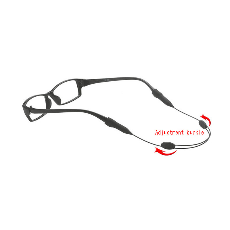 Elbru silikonske naočale Neklizajući remen od užeta Podesiva duljina Uže za dječje naočale Uže za sportske naočale za odrasle