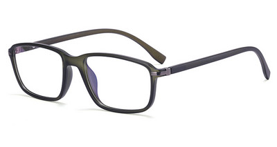 Swanwick okvir za zatamnjivanje naočala protiv plave svjetlosti za muškarce ultralake tr90 naočale kvadratne crne smeđe prozirne leće darovni artikli muški