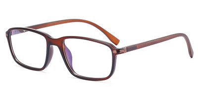 Swanwick okvir za zatamnjivanje naočala protiv plave svjetlosti za muškarce ultralake tr90 naočale kvadratne crne smeđe prozirne leće darovni artikli muški