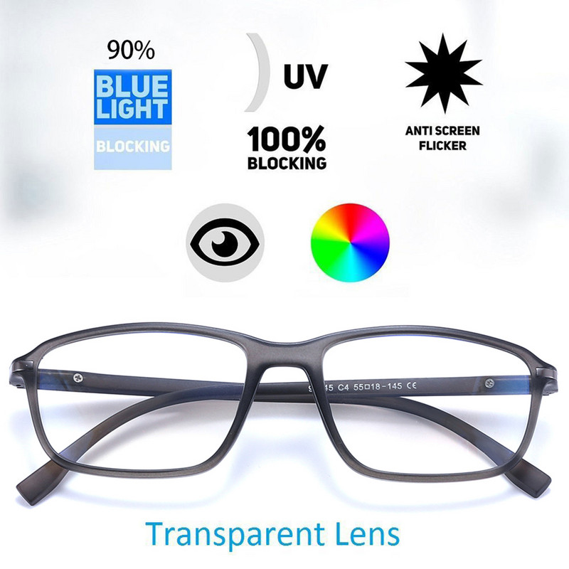 Swanwick anti-mėlynai šviesiai juoduojančių akinių rėmelis vyrams ultralengvi tr90 akiniai kvadratiniai juodi rudi skaidraus objektyvo dovanos vyriški