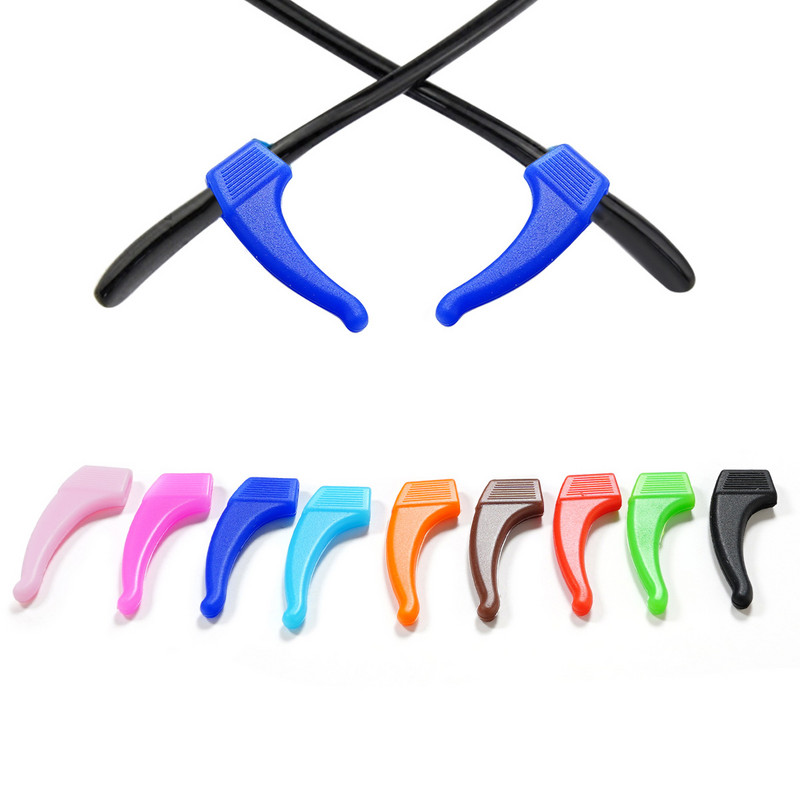 ZRHUA 5 ζεύγη αντιολισθητικών ωτοασπίδων γυαλιών Οράσεως σιλικόνης Γυαλιά γυαλιών Γυαλιά Αξεσουάρ Γυαλιά Γυαλιά Αντιολισθητικά Άγκιστρα αυτιών