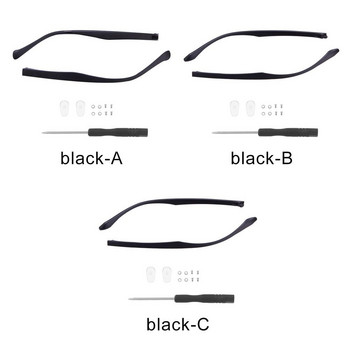 Зъб Двоен зъб Противоплъзгащ се Универсален инструмент за ремонт Аксесоари за очила Резервен крак Рамка за очила Рамка за очила
