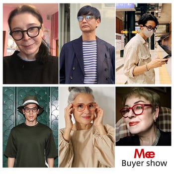 Meeshow Retro Reading γυαλιά ανδρικά γυαλιά με διόπτρα στρογγυλή Ευρώπης ποιότητας γυναικεία γυαλιά ματιών έθιμο γυαλιά πρεσβυωπίας