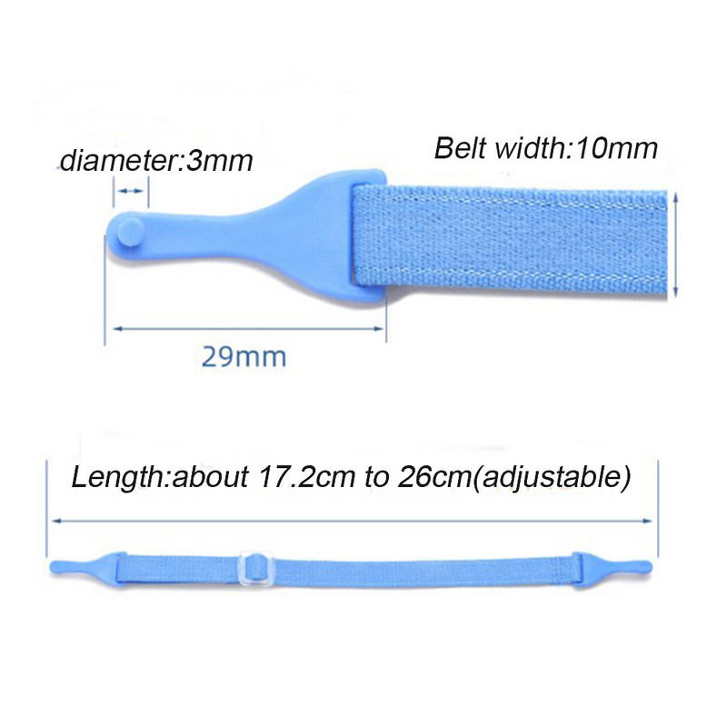 Mazumtirdzniecība Regulējama Elastīga Bērnu Neilona Saulesbriļļu aukla Pretslīdes bērnu Brilles Siksniņa Kakla aukla