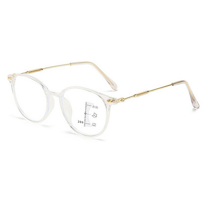 Progresivne naočale za čitanje protiv plave svjetlosti Vintage Muškarci Ženske naočale za blizinu Daleko Retro ultralake bifokalne multifokalne dalekovidnost