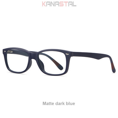 Muške retro naočale za čitanje koje blokiraju plavo svjetlo TR90 Ženske četvrtaste okvire za naočale Anti Ray leće za kratkovidnost Optičke računalne naočale