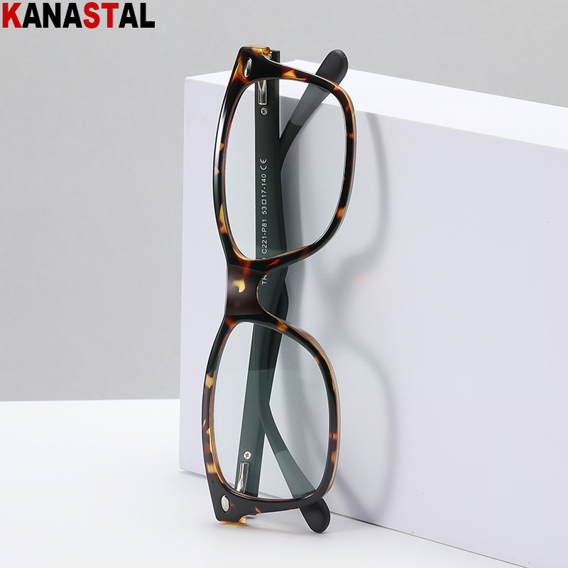 Muške retro naočale za čitanje koje blokiraju plavo svjetlo TR90 Ženske četvrtaste okvire za naočale Anti Ray leće za kratkovidnost Optičke računalne naočale