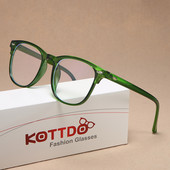 2022 Ochelari de vedere vintage ovali din plastic pentru femei, cadru de ochelari cu lumină albastră, ochelari clari, ochelari pentru miopie, tocilari, cadru de ochelari pentru bărbați