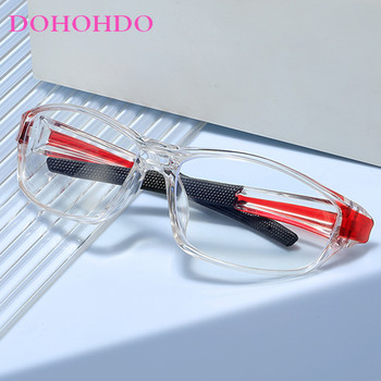 DOHOHDO Διαφανές Πλαίσιο Γυαλιών Υπολογιστή Γυναικείο Ανδρικό Αντι Μπλε Φως Στρογγυλά Γυαλιά Αποκλεισμού Γυαλιά Οπτικά Γυαλιά Οράσεως