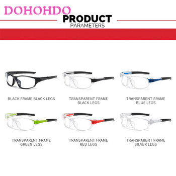 DOHOHDO Διαφανές Πλαίσιο Γυαλιών Υπολογιστή Γυναικείο Ανδρικό Αντι Μπλε Φως Στρογγυλά Γυαλιά Αποκλεισμού Γυαλιά Οπτικά Γυαλιά Οράσεως
