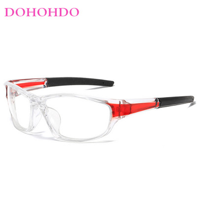 DOHOHDO prozirni okvir za računalne naočale Žene Muškarci Okrugle naočale protiv plave svjetlosti Naočale za blokiranje optičkih naočala Naočale