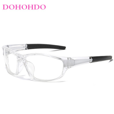 DOHOHDO prozirni okvir za računalne naočale Žene Muškarci Okrugle naočale protiv plave svjetlosti Naočale za blokiranje optičkih naočala Naočale