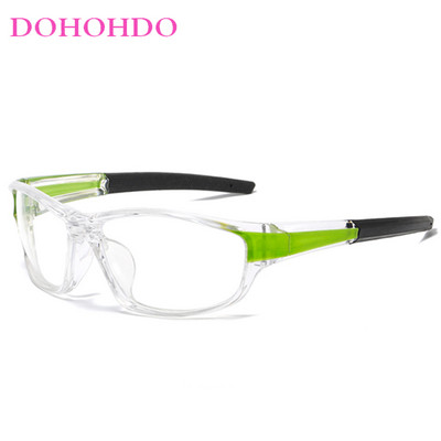 DOHOHDO prozirni okvir za računalne naočale Žene Muškarci Okrugle naočale protiv plave svjetlosti Naočale za blokiranje optičkih naočala Naočale